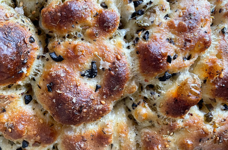 Focaccia masa madre